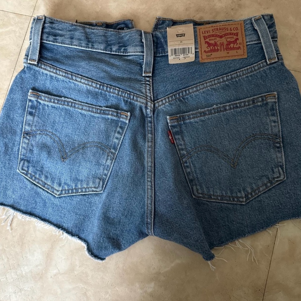 Levi's Women's Denim Blue Jean Shorts